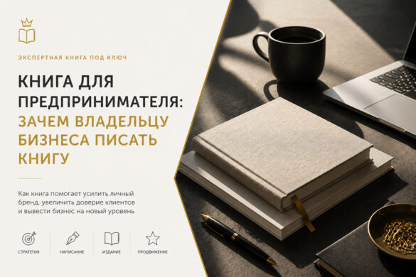 Книга для предпринимателя: зачем бизнесу книга и как создать её под ключ