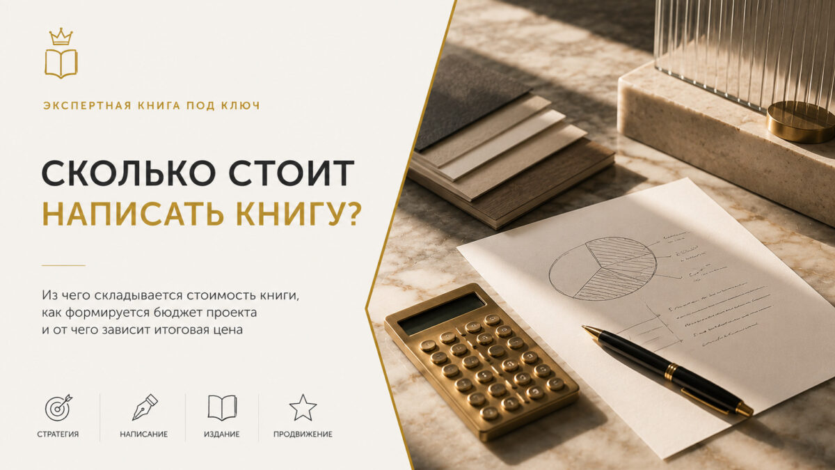 Сколько стоит написать книгу?