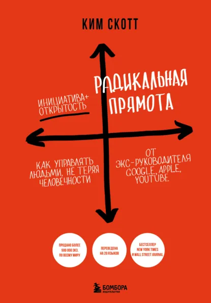 Обложка книги «Радикальная прямота» Ким Скотт